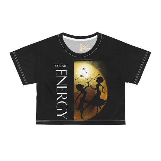 Solar Energy Crop Tee