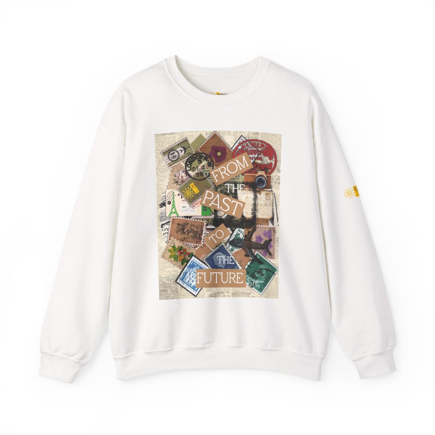 Past to Future Crewneck Sweatshirt - Unisex Heavy Blend