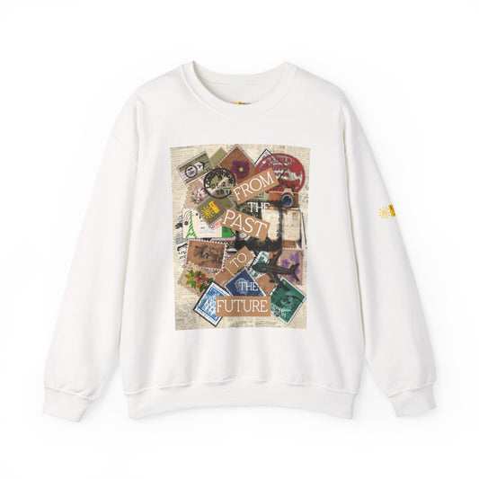 Past to Future Crewneck Sweatshirt - Unisex Heavy Blend
