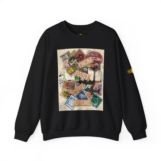 Past to Future Crewneck Sweatshirt - Unisex Heavy Blend