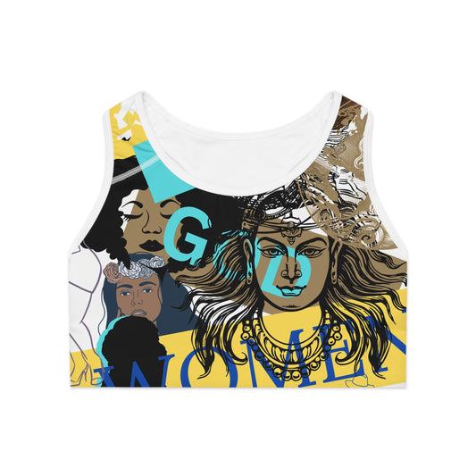 Is God Woman Sports Bra