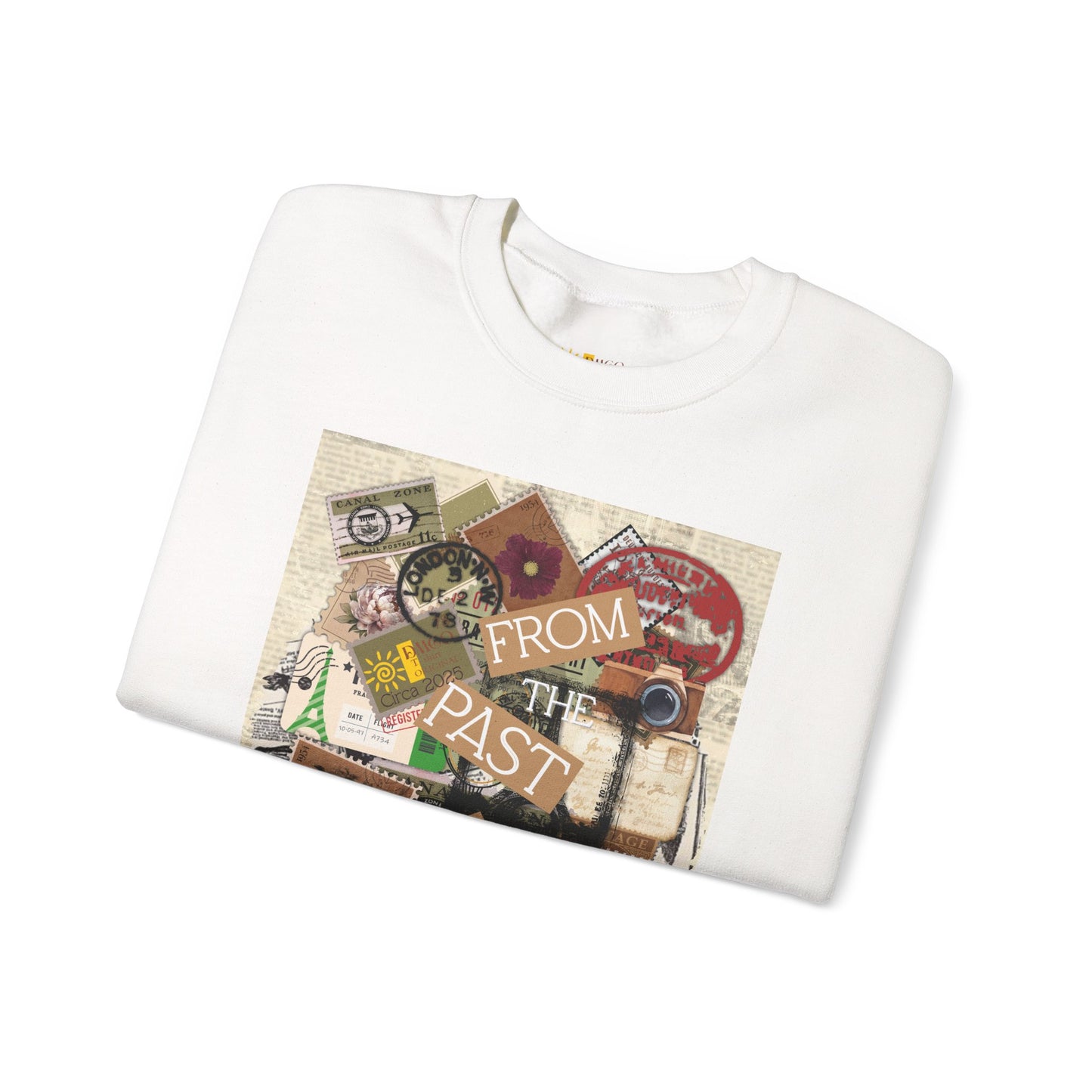 Past to Future Crewneck Sweatshirt - Unisex Heavy Blend